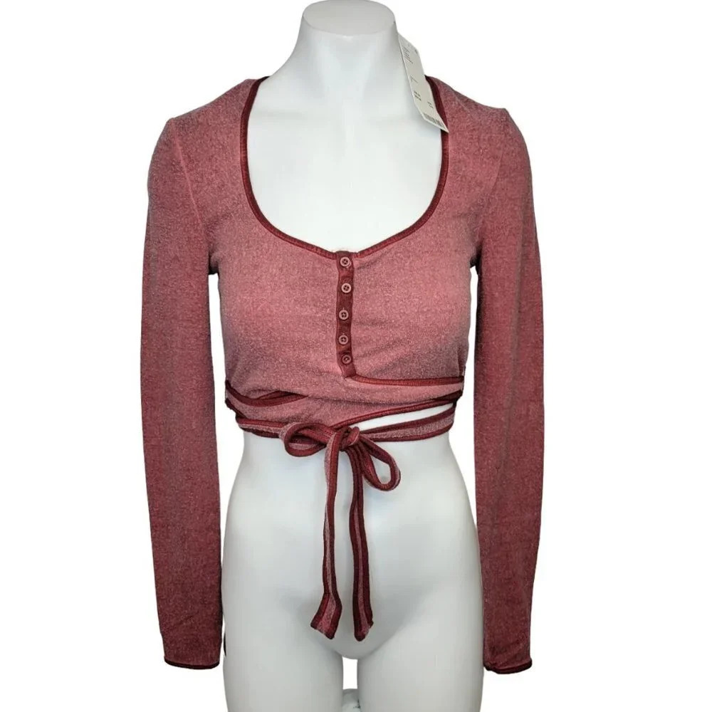 Urban  Outfitters Out From Under Soft Wrap Top